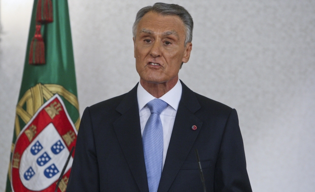 Portugalský prezident Aníbal Cavaco Silva.