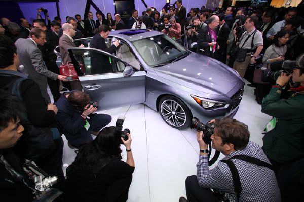 Detroitský autosalon patří k nejprestižnějším na světě (ilustrační foto).