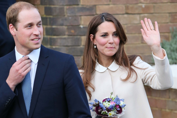 Šťastní rodiče William a Kate.