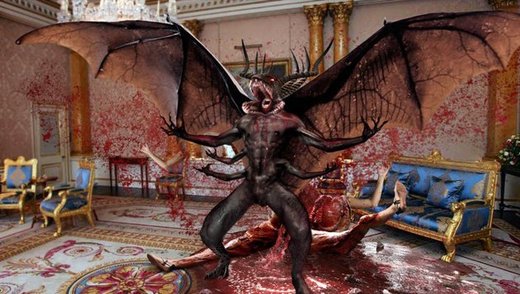 Královské mimino jako vetřelec.