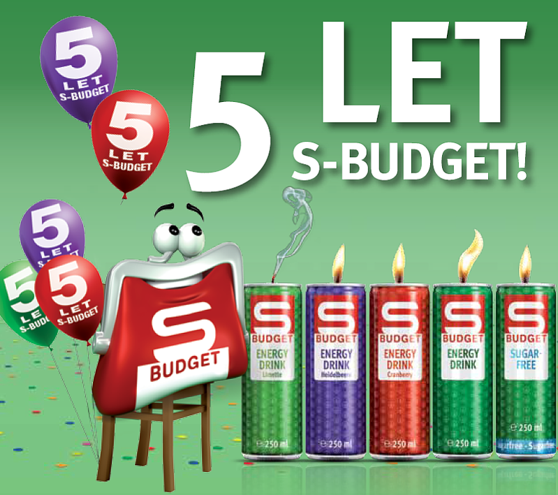S-Budget 5 let.