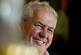 Prezident Miloš Zeman.