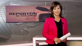 Reportérka Monika Zajícová.