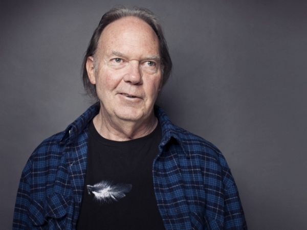 Americký zpěvák Neil Young.