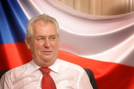 Prezident Miloš Zeman.