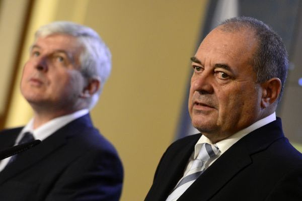 Ministr práce a sociálních věcí František Koníček.