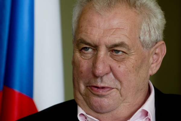 Prezident Miloš Zeman.