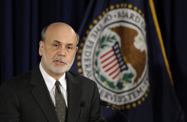 Šéf Fed Ben Bernanke.