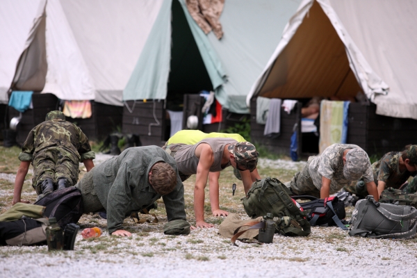 O rostoucí popularitě military campů svědčí i to, že se do nich děti vracejí.