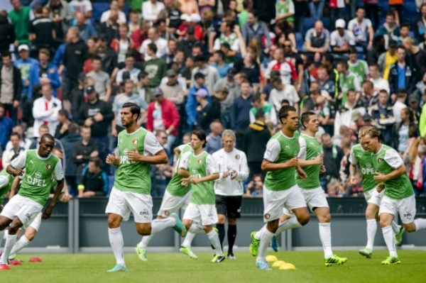 První trénink Feyenoordu před novou sezonou byl také posledním v životě fanouška "Rooieho" Marcka.