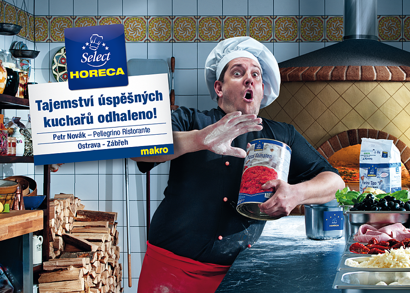 Makro šéfkuchař.