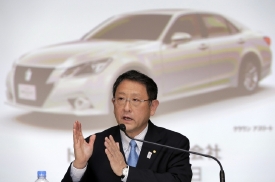 Nový šéf automobilky Toyota Akio Toyoda.