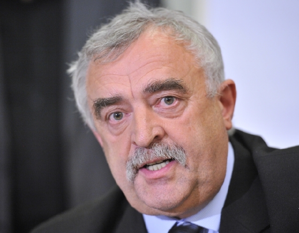 Šéf hornických odborů Jan Sábel.
