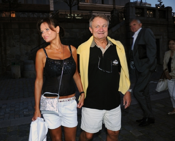 Režisér Jiří Adamec s manželkou Janou.