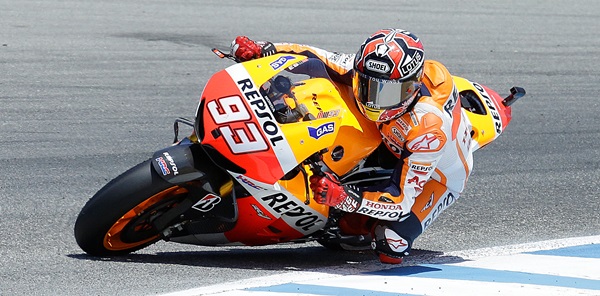 Španěl Marc Márquez září ve své premiérové sezoně v MotoGP. Španěl Marc Márquez září ve své premiérové sezoně v MotoGP.