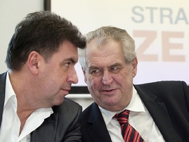 Místopředseda Zemanovců a zároveň poradce prezidenta Martin Nejedlý
