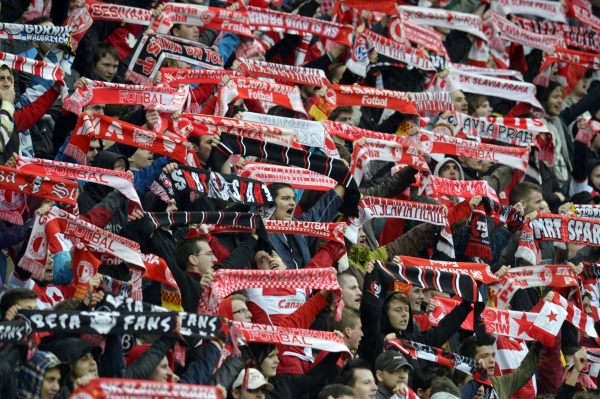 Fanoušci Slavie. Fanoušci Slavie.