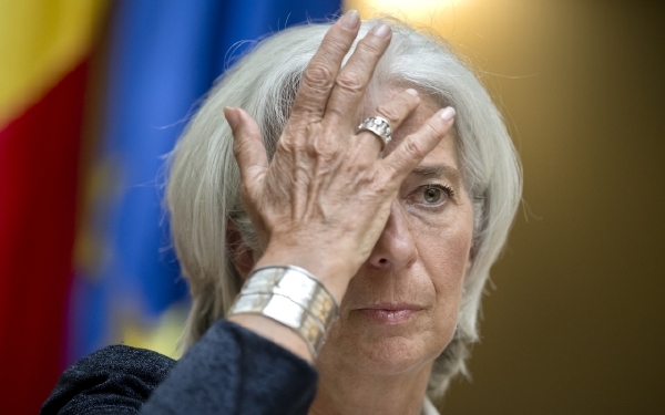 Šéfka Mezinárodní měnového fondu Christina Lagardeová.