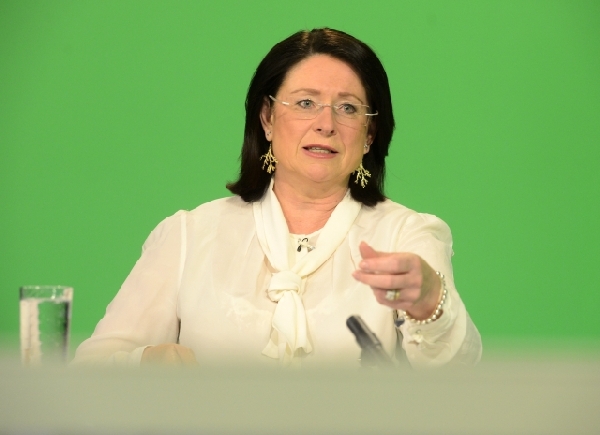 Předsedkyně Poslanecké sněmovny Miroslava Němcová.