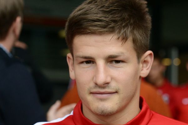 Fotbalista Freiburgu Václav Pilař. Fotbalista Freiburgu Václav Pilař.