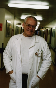Diabetolog profesor Milan Kvapil (snímek z roku 2005).