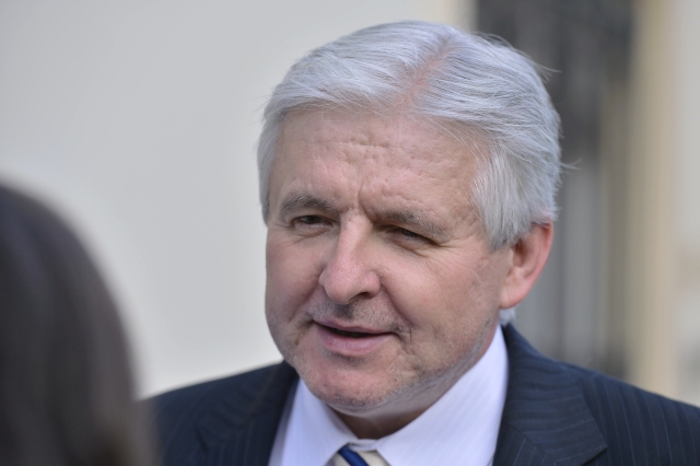 Premiér Jiří Rusnok. Premiér Jiří Rusnok.
