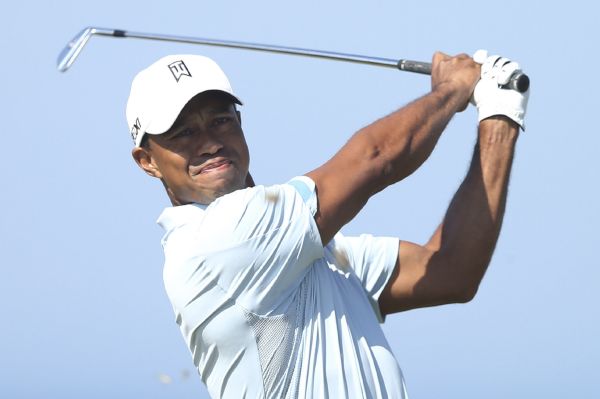 Slavný golfista Tiger Woods. Slavný golfista Tiger Woods.