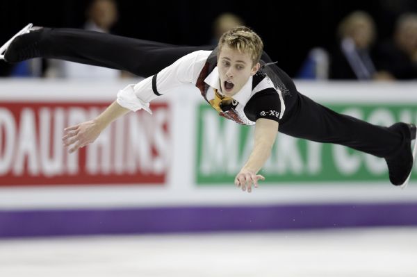 Krasobruslař Michal Březina. Krasobruslař Michal Březina.