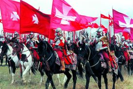 Film Ohněm a mečem běžel v rámci sekce polských historických velkofilmů.