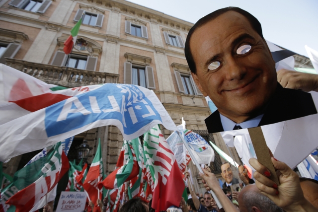 Demonstrace svolaná stranou Lid svobody. Demonstrace svolaná stranou Lid svobody.