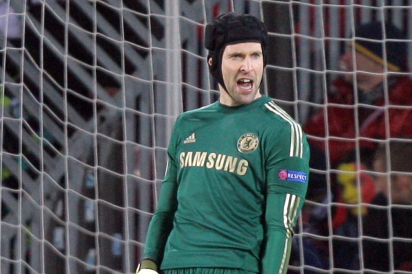 Český brankář Petr Čech. Český brankář Petr Čech.
