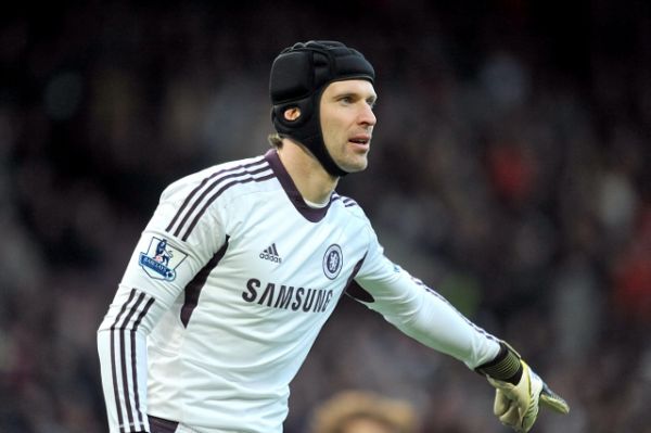 Brankář londýnské Chelsea Petr Čech.