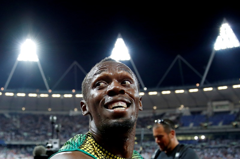 Dvojnásobný olympijský šampion v běhu na 100 i 200 metrů Usain Bolt i jeho 43 kolegů z jamajské reprezentace prošli těsně před začátkem mistrovství světa dopingovou kontrolou. Dvojnásobný olympijský šampion v běhu na 100 i 200 metrů Usain Bolt i jeho 43 kolegů z jamajské reprezentace prošli těsně před začátkem mistrovství světa dopingovou kontrolou.