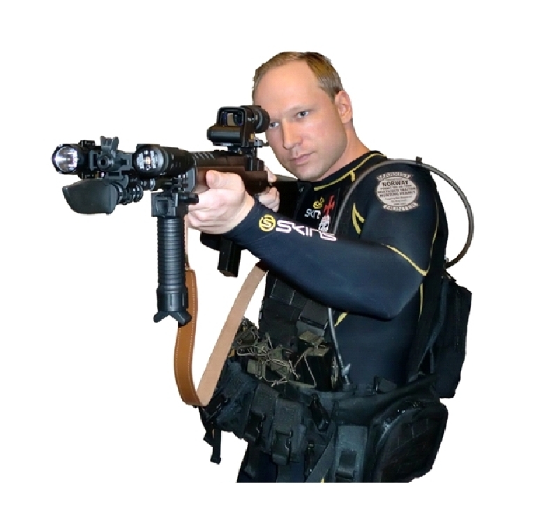 Masový vra Breivik.