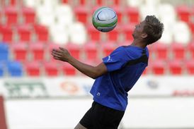 Plzeňský obránce Václav Procházka.