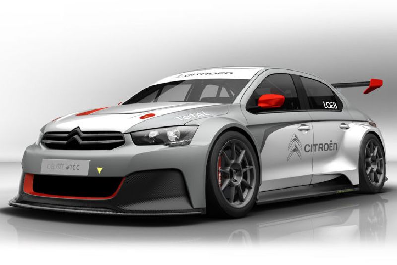 Citroën C-Elysée WTCC, tedy v úpravě pro závodní okruhy. Citroën C-Elysée WTCC, tedy v úpravě pro závodní okruhy.