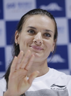 Tyčkařka Jelena Isinbajevová chystá před domácím publikem rozlučku.