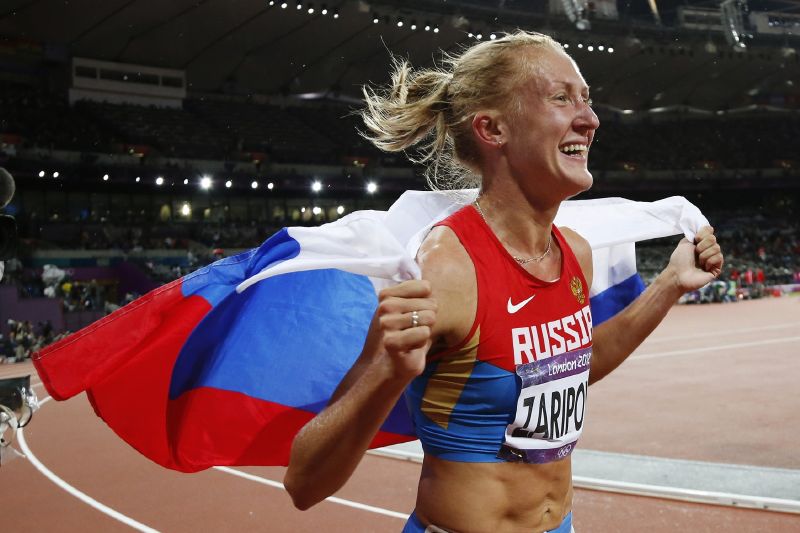 Mistryně světa a olympijská vítězka Julia Zaripovová. Mistryně světa a olympijská vítězka Julia Zaripovová.