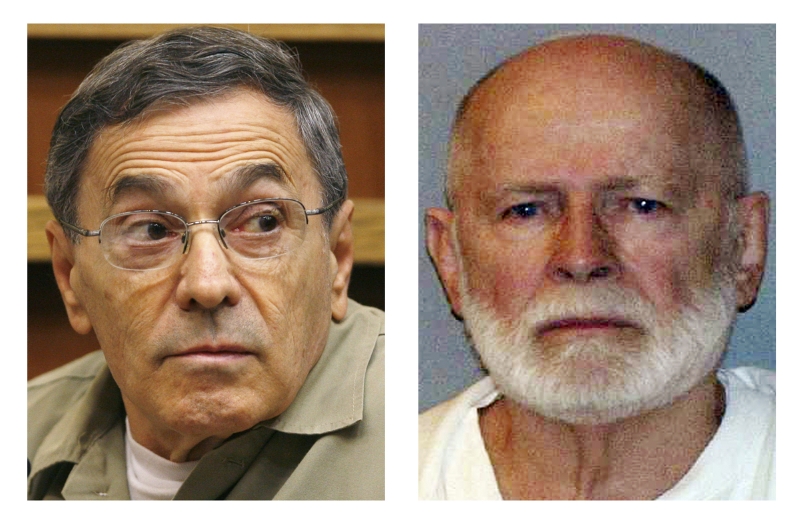 Bývalý šéf bostonské mafie James "Whitey" Bulger (vpravo) a bývalý agent FBI John Connolly. Bývalý šéf bostonské mafie James "Whitey" Bulger (vpravo) a bývalý agent FBI John Connolly.