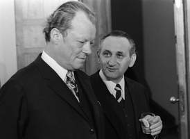 Willy Brandt a Egon Bahr roku 1972.
