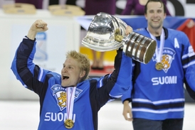 Niko Kapanen vybojoval s finskou reprezentací zlato na MS 2011 v Bratislavě.