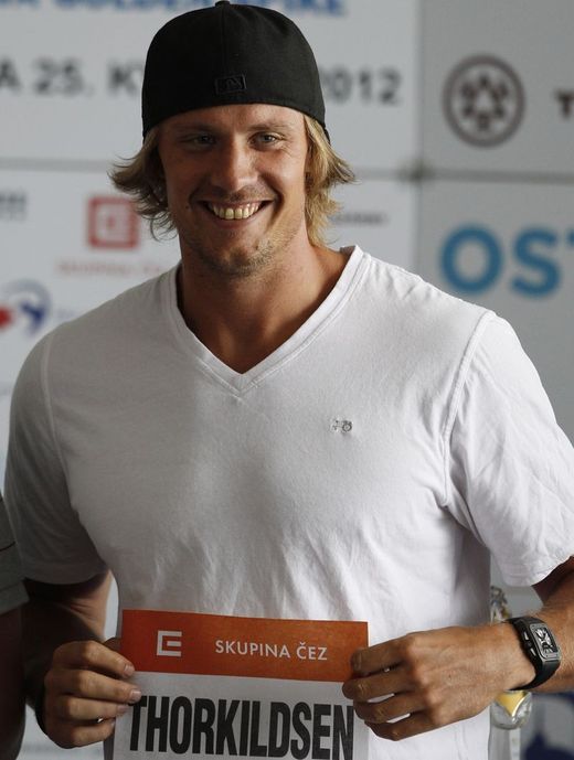 Oštěpař Andreas Thorkildsen.