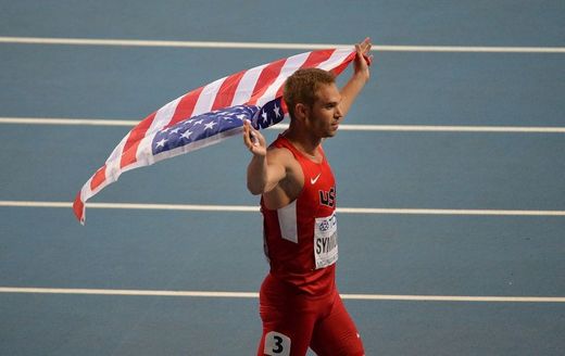 Osmistovkař Nick Symmonds.