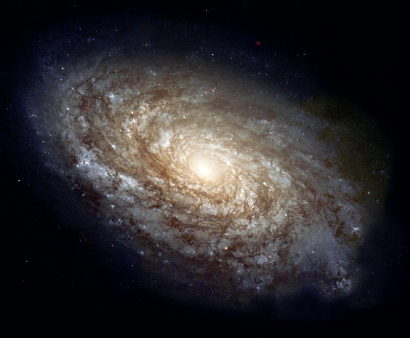 Spirální galaxie NGC 4414 (ilustrační foto).
