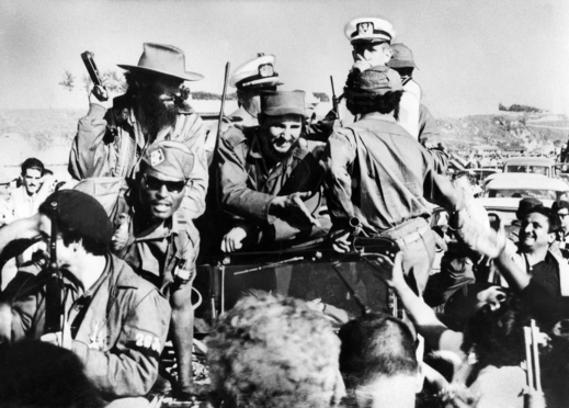 Castro se spolubojovníky roku 1959. Castro se spolubojovníky roku 1959.