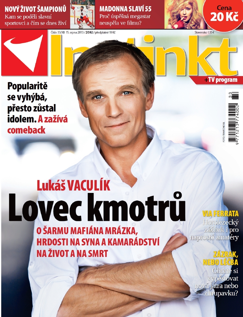 Celý rozhovor najdete v aktuálním vydání časopisu Instinkt.