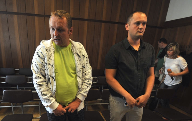 Petr Hlava (vpravo) a Marek Ženíšek. Petr Hlava (vpravo) a Marek Ženíšek.