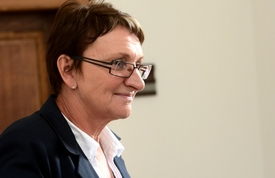Obžalovaná ředitelka a jednatelka stavební firmy FISA Ivana Salačová.