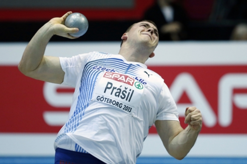 Český koulař Ladislav Prášil. Český koulař Ladislav Prášil.