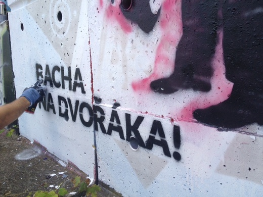 Reklama festivalu Dvořákova Praha.